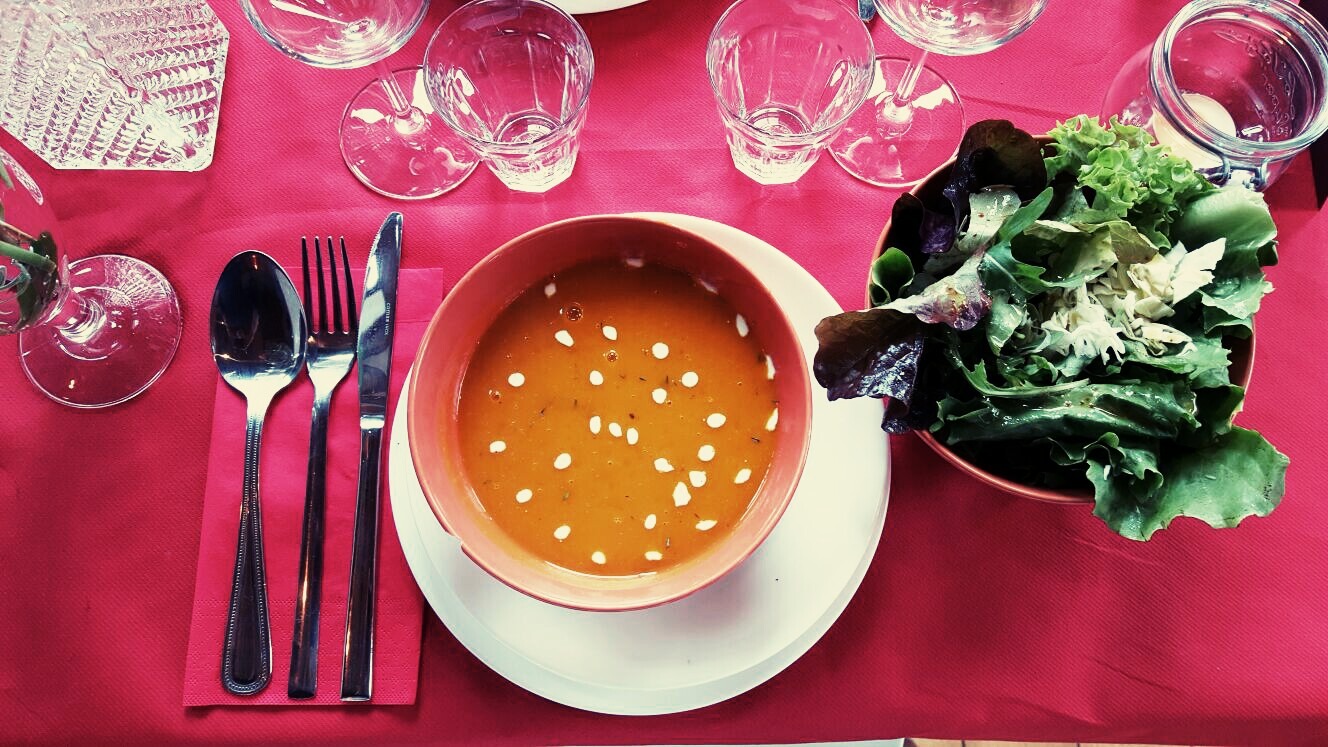 charte - soupe du jour