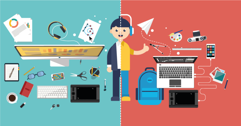 Infographics live a freelance life