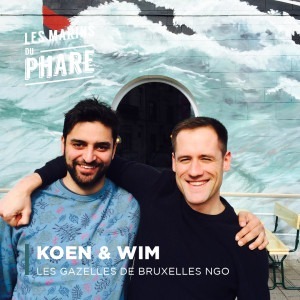 Koen & Wim - Founders of Les Gazelles de Bruxelles NGO
